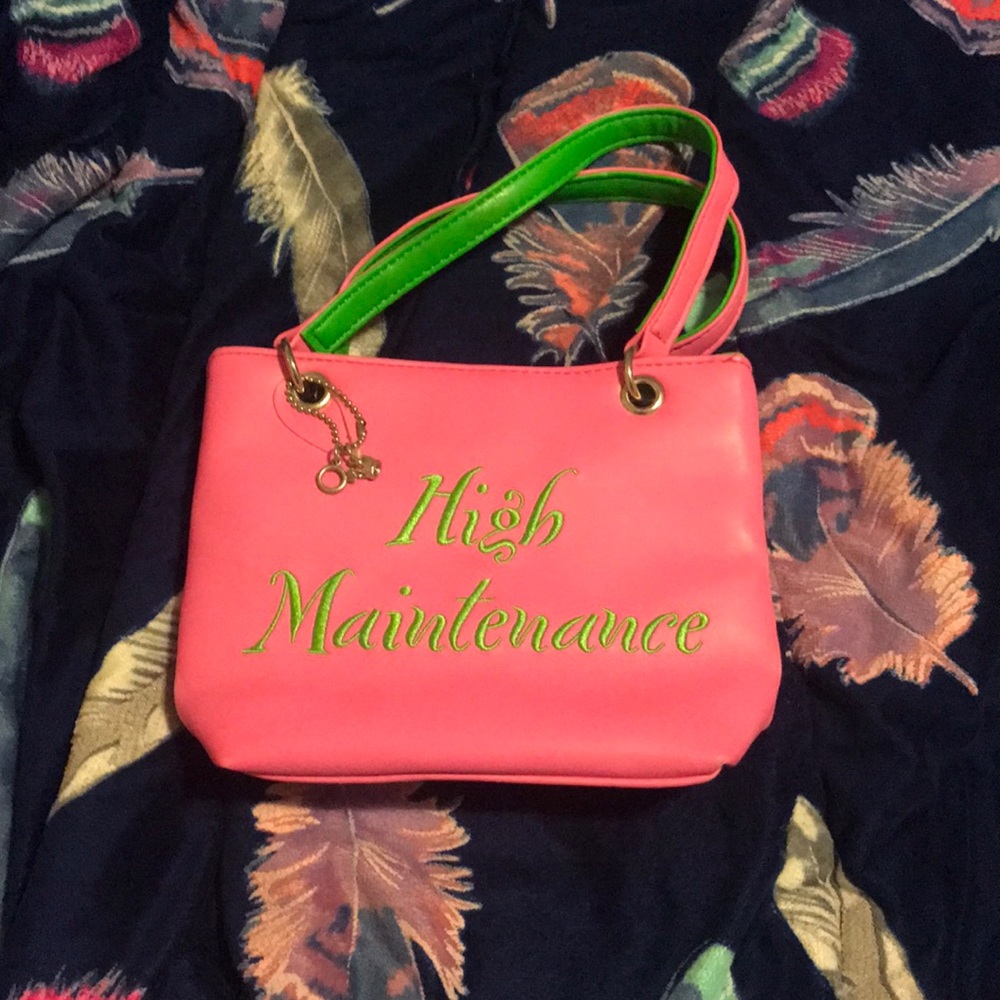 Cute high maintenance handbag